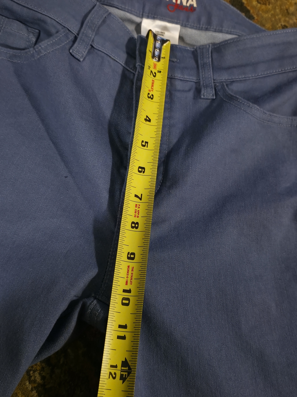 4/$25 Deal! Casual Slim Capri Pants in Periwinkle Blue NwT - Picture 6 of 11